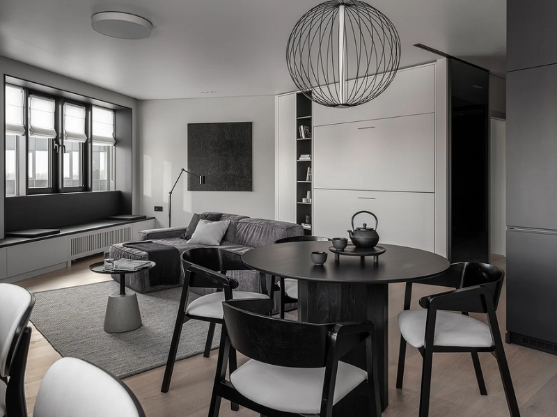 
                                Дизайн гостиной-2024: 9 главных трендов и 92 фото модных интерьеров                            