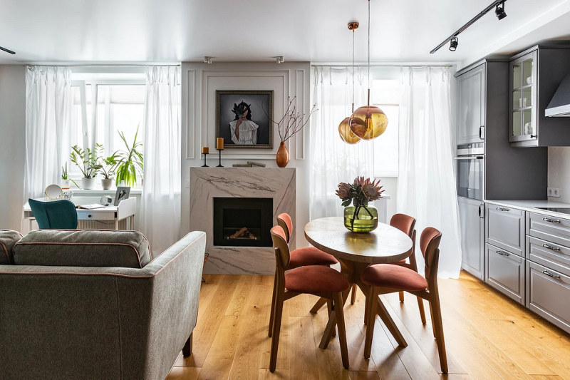 Дизайн кухни-2024: 9 главных трендов в оформлении и планировке (103 фото)