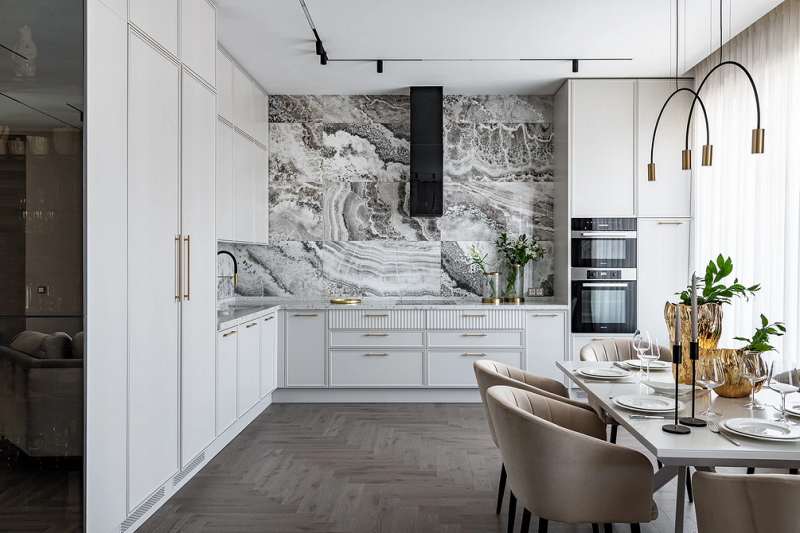 Дизайн кухни-2024: 9 главных трендов в оформлении и планировке (103 фото)