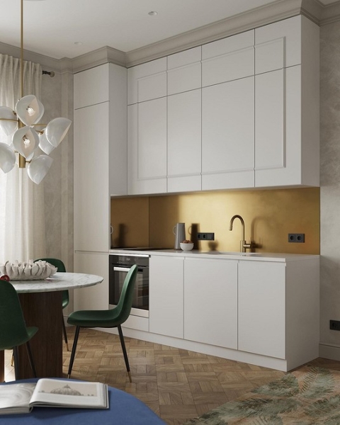 Дизайн кухни-2024: 9 главных трендов в оформлении и планировке (103 фото)