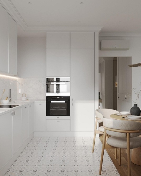 Дизайн кухни-2024: 9 главных трендов в оформлении и планировке (103 фото)