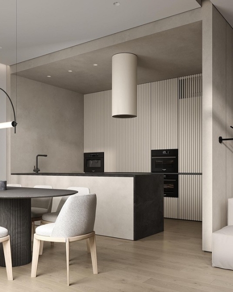 Дизайн кухни-2024: 9 главных трендов в оформлении и планировке (103 фото)