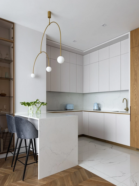 Дизайн кухни-2024: 9 главных трендов в оформлении и планировке (103 фото)