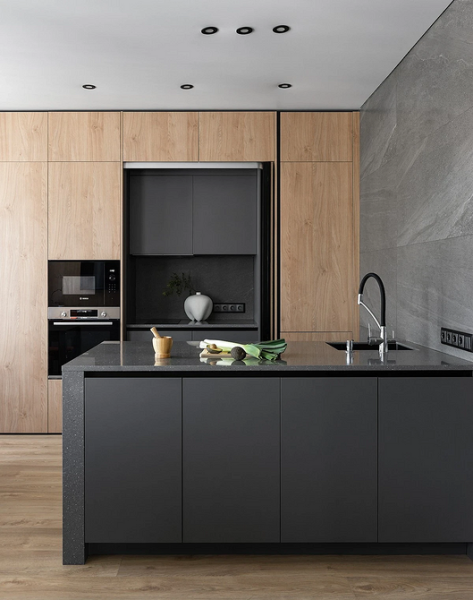 Дизайн кухни-2024: 9 главных трендов в оформлении и планировке (103 фото)