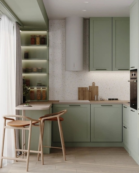 Дизайн кухни-2024: 9 главных трендов в оформлении и планировке (103 фото)