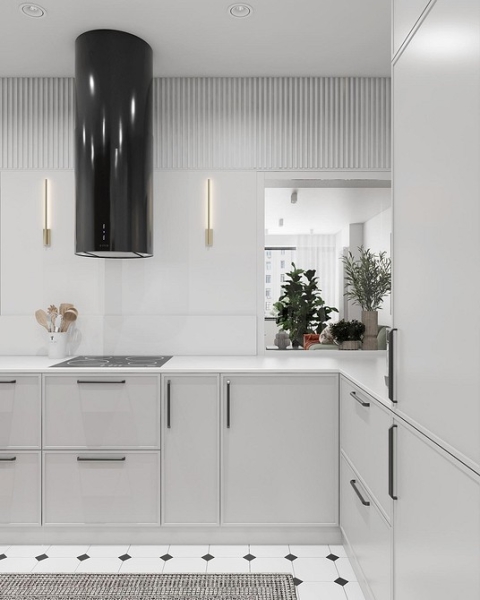 Дизайн кухни-2024: 9 главных трендов в оформлении и планировке (103 фото)