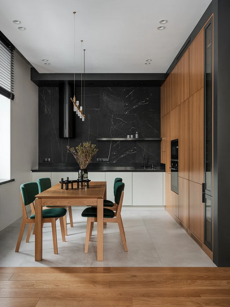 Дизайн кухни-2024: 9 главных трендов в оформлении и планировке (103 фото)