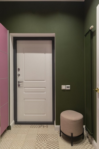 Это выглядит потрясающе! 6 ярких цветов для прихожей, которые выбрали дизайнеры