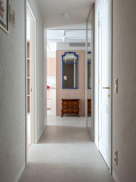 Функциональная квартира 85 м² для семьи с тремя детьми