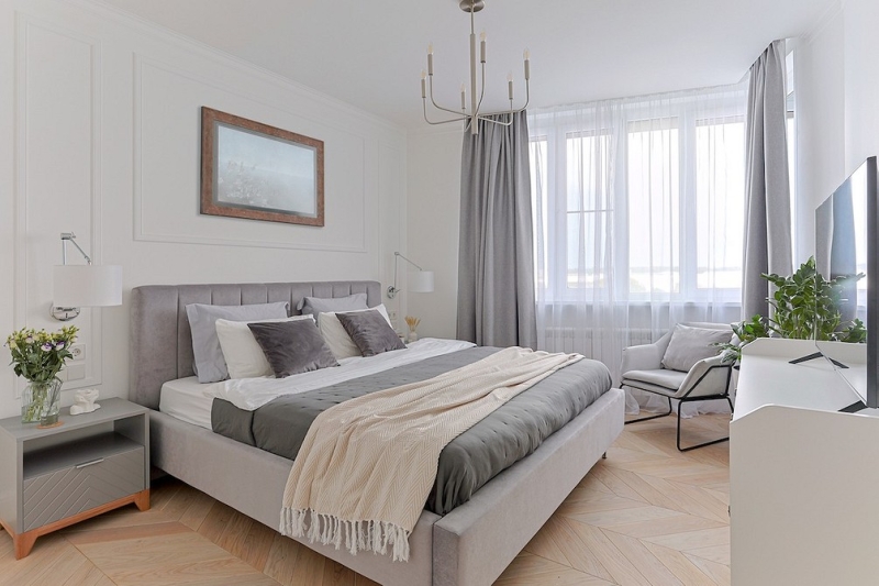 
                                Интерьер надолго: светлая квартира 81 кв. м со сложной планировкой, из которой выжали максимум                            