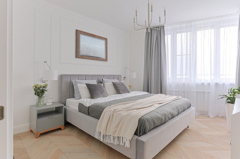 
                                Интерьер надолго: светлая квартира 81 кв. м со сложной планировкой, из которой выжали максимум                            