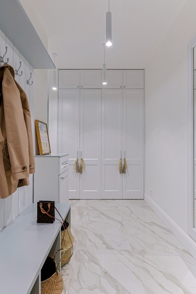 
                                Интерьер надолго: светлая квартира 81 кв. м со сложной планировкой, из которой выжали максимум                            