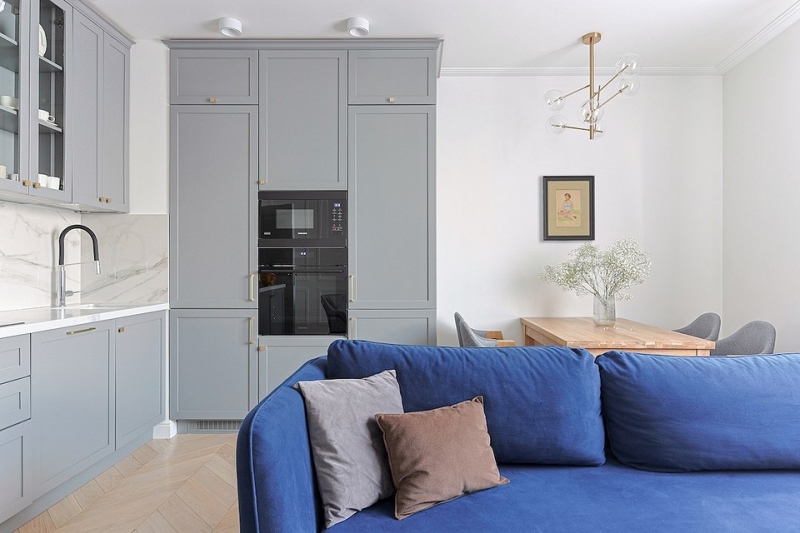 
                                Интерьер надолго: светлая квартира 81 кв. м со сложной планировкой, из которой выжали максимум                            