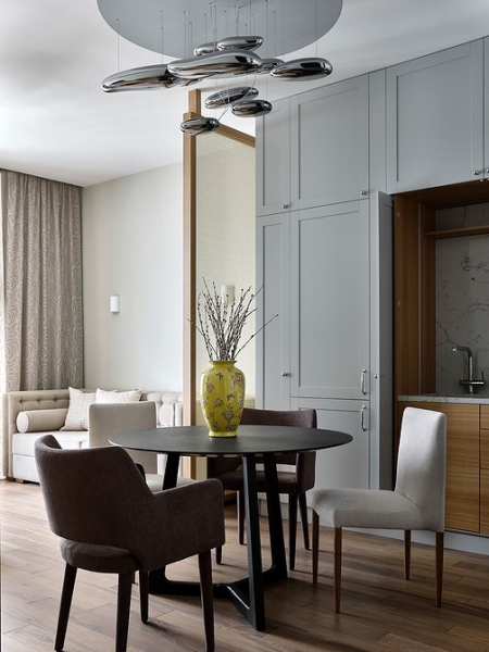 Интерьер с «секретом»: квартира 48 кв. м в стиле современной классики вне времени