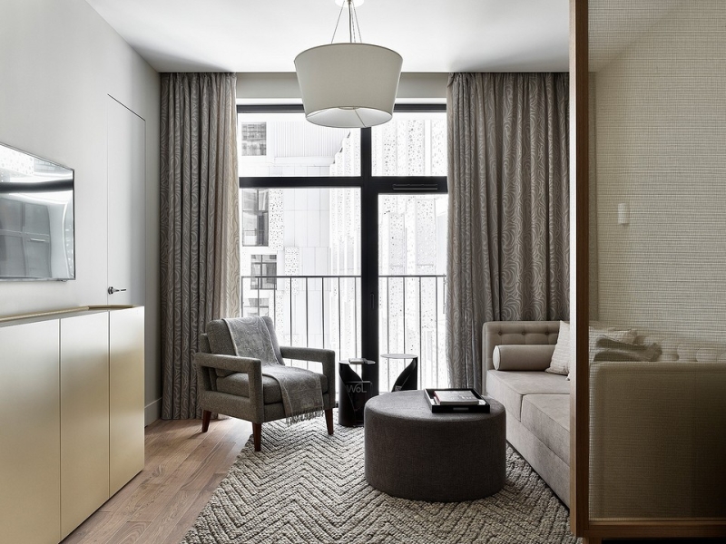 Интерьер с «секретом»: квартира 48 кв. м в стиле современной классики вне времени