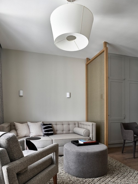 Интерьер с «секретом»: квартира 48 кв. м в стиле современной классики вне времени