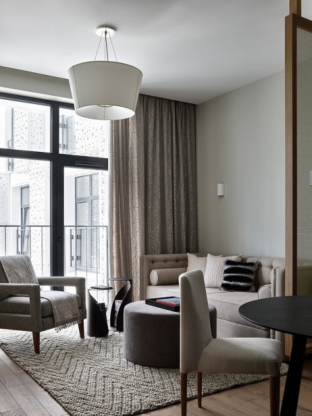 Интерьер с «секретом»: квартира 48 кв. м в стиле современной классики вне времени