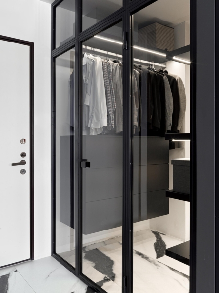 Как разместить на 36 м² все необходимое и даже гардеробную