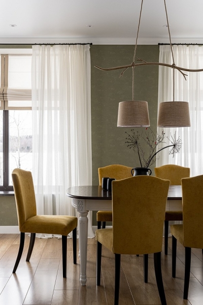 
                                Как создать уютный и гостеприимный интерьер? Дача 121 кв. м в Пермском крае                            