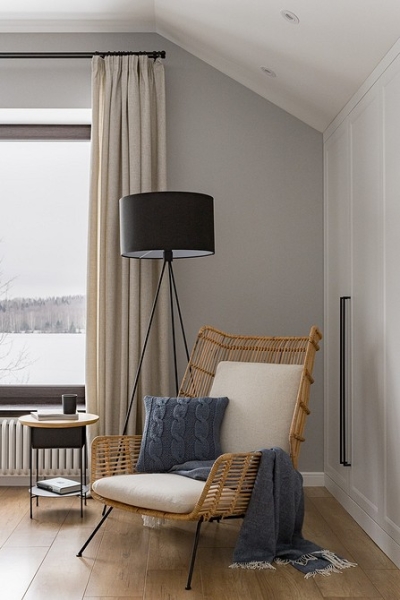 
                                Как создать уютный и гостеприимный интерьер? Дача 121 кв. м в Пермском крае                            