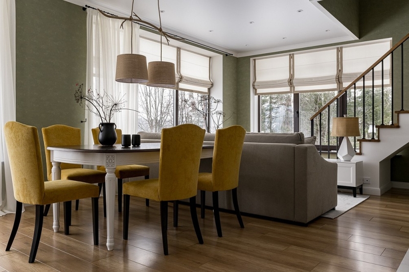 
                                Как создать уютный и гостеприимный интерьер? Дача 121 кв. м в Пермском крае                            