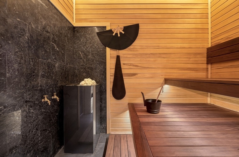 Как в современной деревне! Гостевой дом 66 кв. м с баней, где заказчиком выступила дизайнер