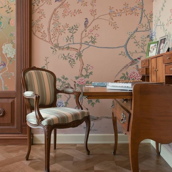 Коричневый в интерьере: варианты применения и 10 лучших цветов-компаньонов (137 фото)