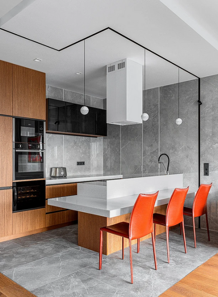 Коричневый в интерьере: варианты применения и 10 лучших цветов-компаньонов (137 фото)