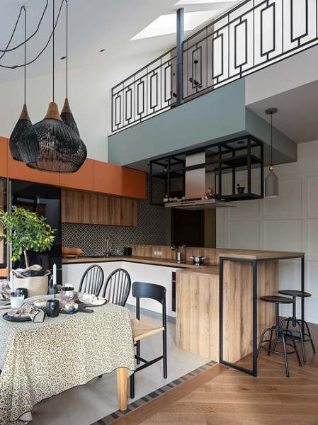 Коричневый в интерьере: варианты применения и 10 лучших цветов-компаньонов (137 фото)