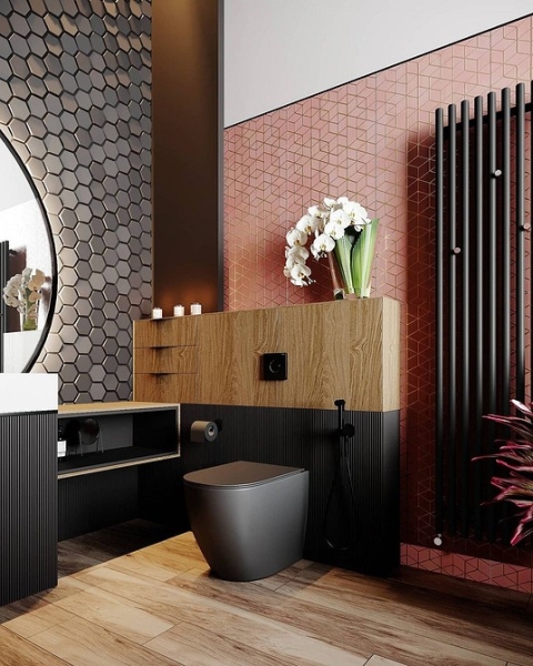 Коричневый в интерьере: варианты применения и 10 лучших цветов-компаньонов (137 фото)