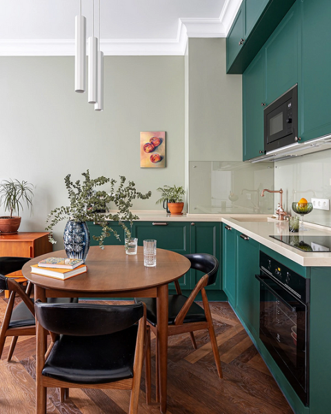 Коричневый в интерьере: варианты применения и 10 лучших цветов-компаньонов (137 фото)