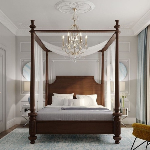 Коричневый в интерьере: варианты применения и 10 лучших цветов-компаньонов (137 фото)