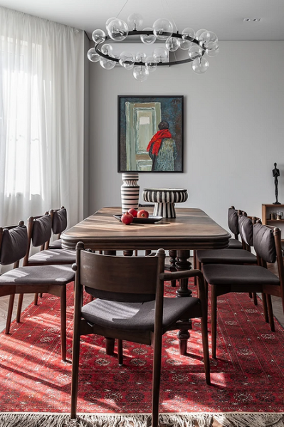 Коричневый в интерьере: варианты применения и 10 лучших цветов-компаньонов (137 фото)