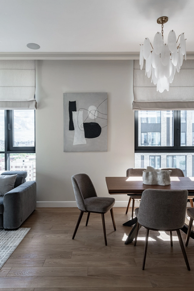 Коричневый в интерьере: варианты применения и 10 лучших цветов-компаньонов (137 фото)