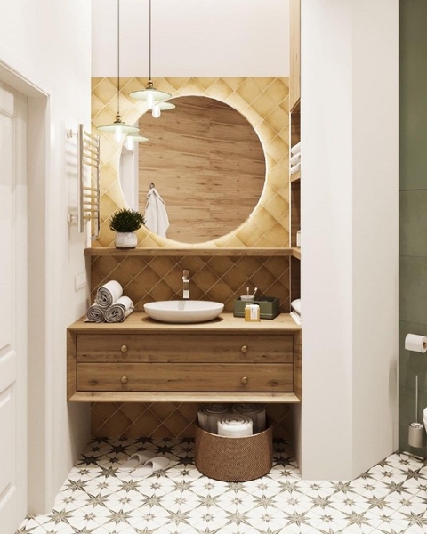 Коричневый в интерьере: варианты применения и 10 лучших цветов-компаньонов (137 фото)