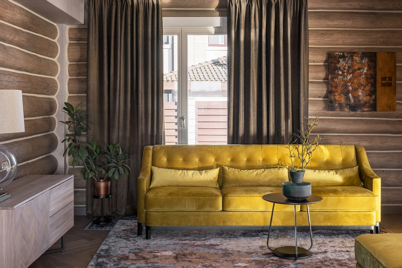 Коричневый в интерьере: варианты применения и 10 лучших цветов-компаньонов (137 фото)