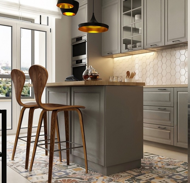 Коричневый в интерьере: варианты применения и 10 лучших цветов-компаньонов (137 фото)