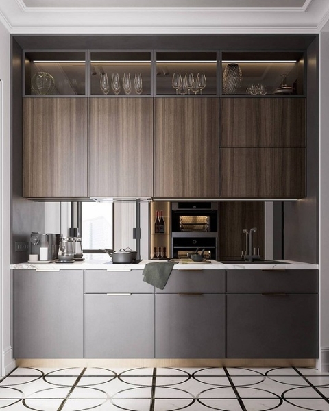 Коричневый в интерьере: варианты применения и 10 лучших цветов-компаньонов (137 фото)