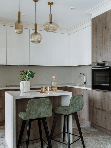 Коричневый в интерьере: варианты применения и 10 лучших цветов-компаньонов (137 фото)