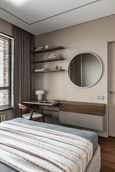 Коричневый в интерьере: варианты применения и 10 лучших цветов-компаньонов (137 фото)