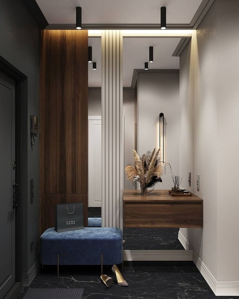 Коричневый в интерьере: варианты применения и 10 лучших цветов-компаньонов (137 фото)