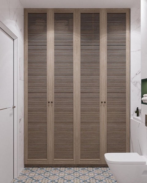 
                                Корзина для белья в ванную: советы по выбору и варианты размещения (67 фото)                            