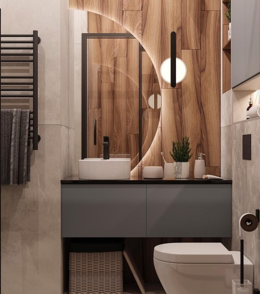 
                                Корзина для белья в ванную: советы по выбору и варианты размещения (67 фото)                            