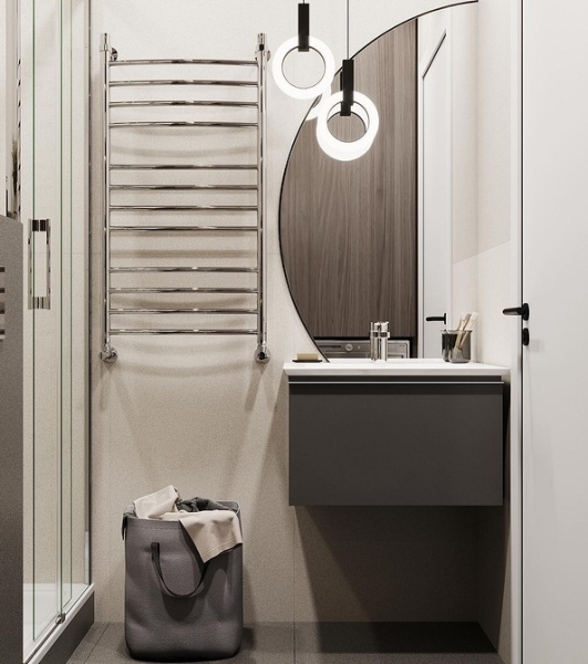 
                                Корзина для белья в ванную: советы по выбору и варианты размещения (67 фото)                            