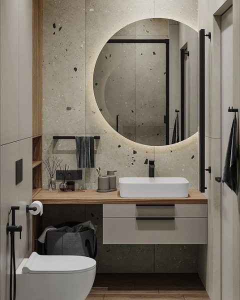 
                                Корзина для белья в ванную: советы по выбору и варианты размещения (67 фото)                            