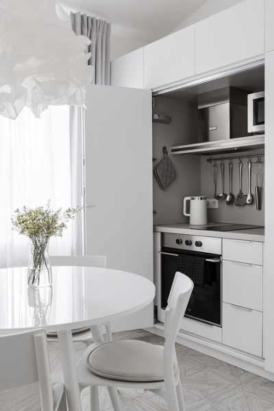 
                                Кухня в шкафу! 6 дизайнерских примеров, от которых вы будете в восторге                            