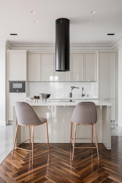 Нарядная квартира 186 м² в Екатеринбурге для семьи с тремя детьми