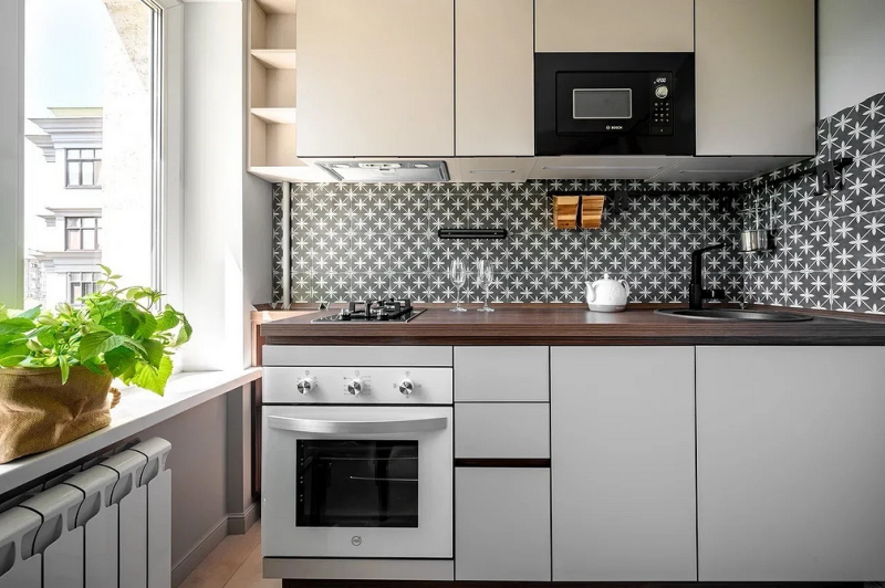 Однокомнатная хрущевка: варианты зонирования, советы по ремонту и примеры проектов (96 фото)