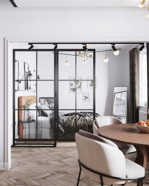 Однокомнатная хрущевка: варианты зонирования, советы по ремонту и примеры проектов (96 фото)