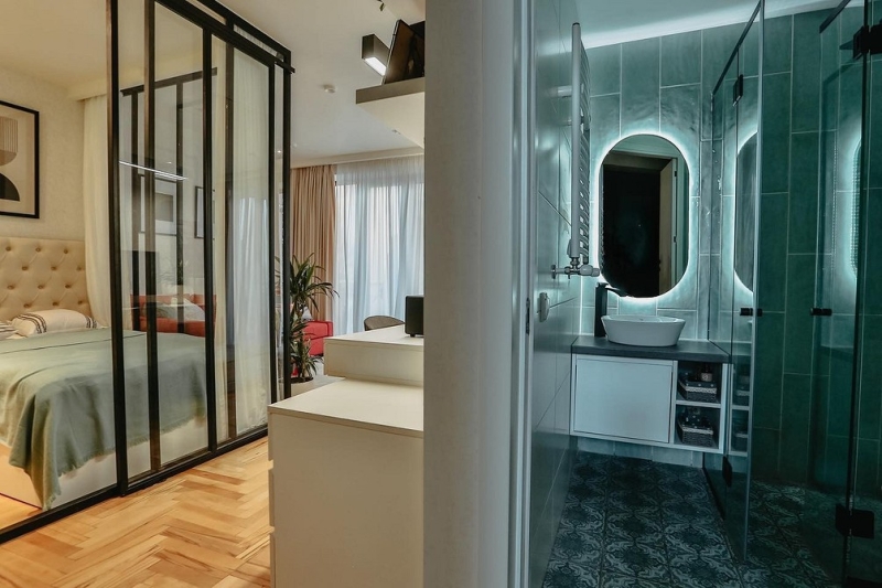 Однокомнатная хрущевка: варианты зонирования, советы по ремонту и примеры проектов (96 фото)